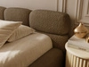 Polsterbett mit Bettkasten und Bettrost 180x200 Sweet Low Braun