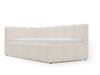 Jugendbett Einzelbett mit Bettkasten und Lattenrost 90x200 Cloud One Beige