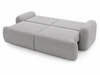 Sofa mit Schlaffunktion und Bettkasten Aurio Grau