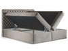 Boxspringbett mit Bettkasten 180x200 Cleo Dunkelgrau