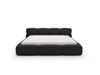 Polsterbett mit Bettkasten und Bettrost 180x200 Sweet Low Schwarz