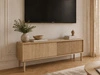  TV-Lowboard mit Türen 154 Gradimento Eiche Cremona