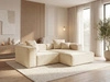 Ecksofa L Rechts Vellaro Creme