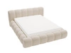 Polsterbett mit Bettkasten und Lattenrost 140x200 Doria Beige