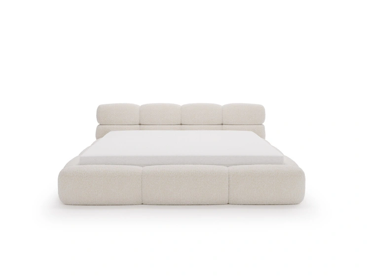 Polsterbett mit Bettkasten und Bettrost 180x200 Sweet Low Beige