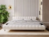 Polsterbett mit Lattenrost 140x200 Imagine Beige