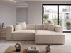 Ecksofa L Rechts Vellaro Beige