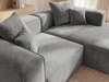 Ecksofa L Rechts Vellaro Grau