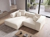 Ecksofa L Links Vellaro Creme