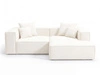 Ecksofa L Rechts Vellaro Creme