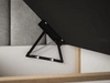 Boxspringbett mit Bettkasten 180x200 Cascada Grau