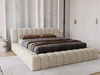 Polsterbett mit Bettkasten und Lattenrost 180x200 Italia Beige