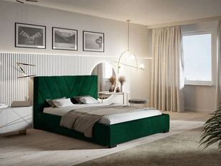 Polsterbett mit Bettkasten und Lattenrost 120x200 Tivoli Dunkelblau
